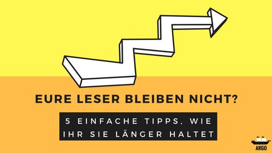 Eure Leser bleiben nicht? Coverbild